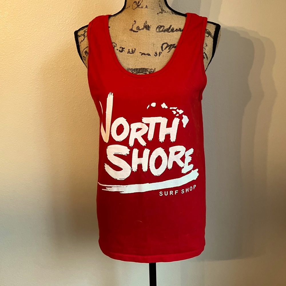 North Shore Surf Shop racerback tank top